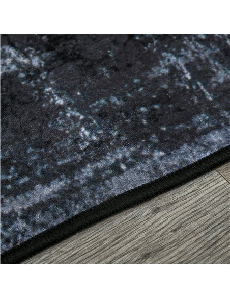 HOMCOM Blue Geometric Rug, Modern Area Rugs Large Carpet for Living Room, Bedroom, Dining Room, 160x230 cm - pic 132121 | FastDaddyshop