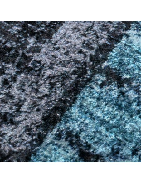 HOMCOM Blue Geometric Rug, Modern Area Rugs Large Carpet for Living Room, Bedroom, Dining Room, 160x230 cm - pic 132122 | FastDaddyshop