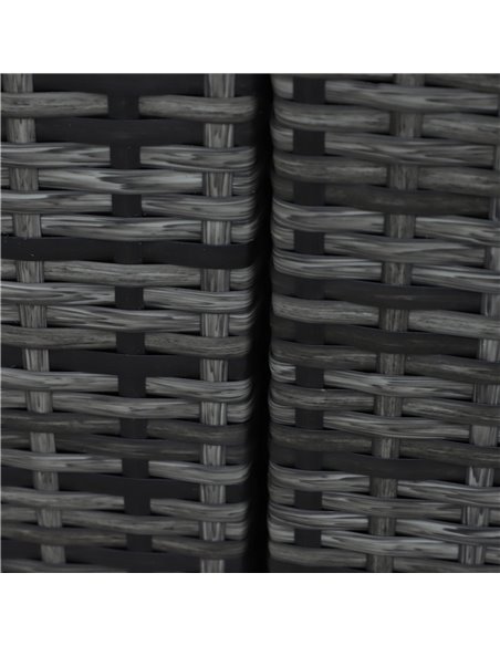 Outsunny 7-Seater Rattan Sofa Garden Furniture Aluminium Outdoor Patio Set Wicker Seater Table - Grey - pic 13217 | FastDaddyshop