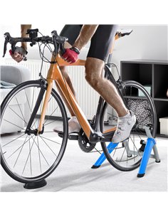 HOMCOM Indoor Bike Trainer, Foldable Turbo Trainer Bike Stand with 8 Level Magnetic Resistance, for 650C, 700C or 26"-29" Wheels 2