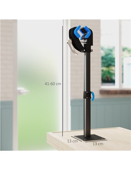 HOMCOM Bike Repair Stand, Wall Mount Bicycle Repair Rack with Adjustable Clamp, Bicycle Maintenance Rack for Road Mountain Bike, - pic 132403 | FastDaddyshop