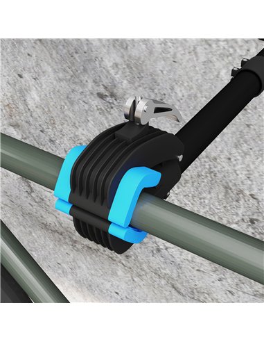 HOMCOM Bike Repair Stand, Wall Mount Bicycle Repair Rack with Adjustable Clamp, Bicycle Maintenance Rack for Road Mountain Bike,