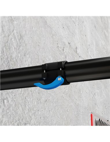 HOMCOM Bike Repair Stand, Wall Mount Bicycle Repair Rack with Adjustable Clamp, Bicycle Maintenance Rack for Road Mountain Bike,