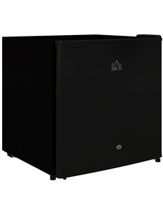 HOMCOM 46 Litre Lockable Countertop Fridge - Black