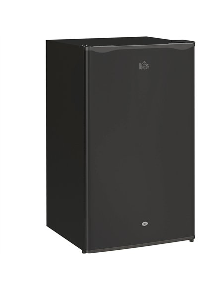 HOMCOM 91L Freestanding Under-Counter Fridge with Lock - Black - pic 132455 | FastDaddyshop