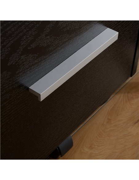 HOMCOM Three-Drawer Lockable Filing Cabinet - Black - pic 132516 | FastDaddyshop