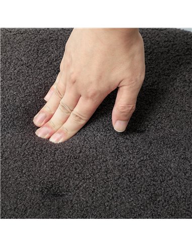 HOMCOM Teddy Fleece Storage Bench 47L...