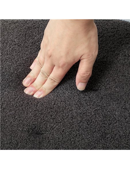 HOMCOM Teddy Fleece Storage Bench 47L - Dark Grey 838-417V70CG - pic 132778 | FastDaddyshop