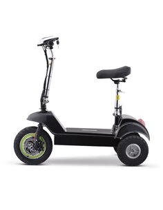 Zipper Folding 3 Wheel electric mobility scooter with seat 350W - photo01 2