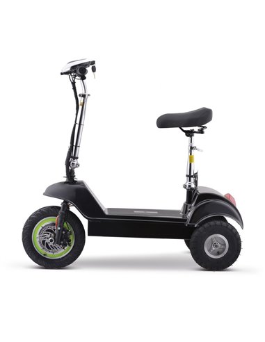 Zipper Folding 3 Wheel electric mobility scooter with seat 350W - photo02