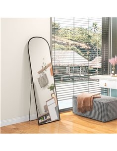 HOMCOM 162cm Full Length Aluminium Mirror 831-740V00BK -... 2