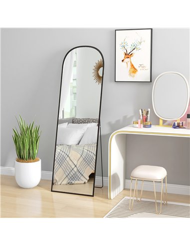 HOMCOM 162cm Full Length Aluminium...
