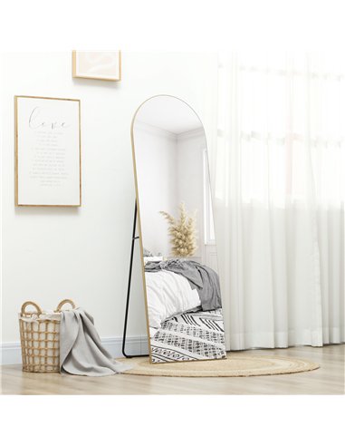 HOMCOM Arched Full Length Mirror...