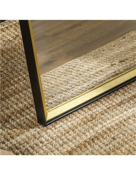 HOMCOM Dual-Colour Full Length Mirror, 37 x 157cm, Black, 831-865V80BK - pic 132930 | FastDaddyshop