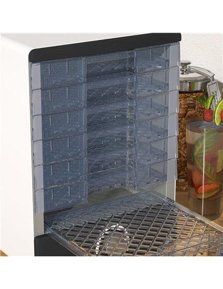 HOMCOM 7-Tray Adjustable Food Dehydrator 800-229V70WT - White - pic 133020 | FastDaddyshop