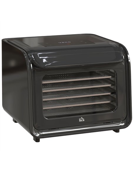 HOMCOM Gourmet Six-Tray Dehydrator 800-231V70BK - Black - pic 133022 | FastDaddyshop