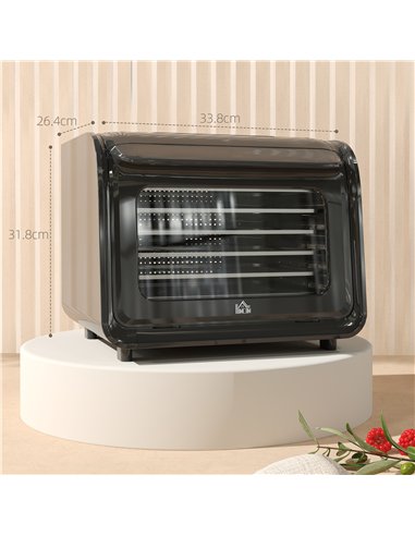 HOMCOM Gourmet Six-Tray Dehydrator...