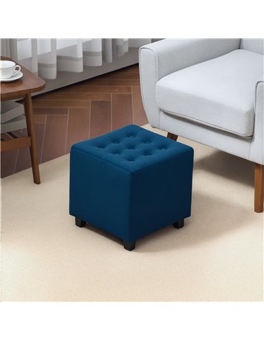 HOMCOM Luxe Velvet Ottoman...