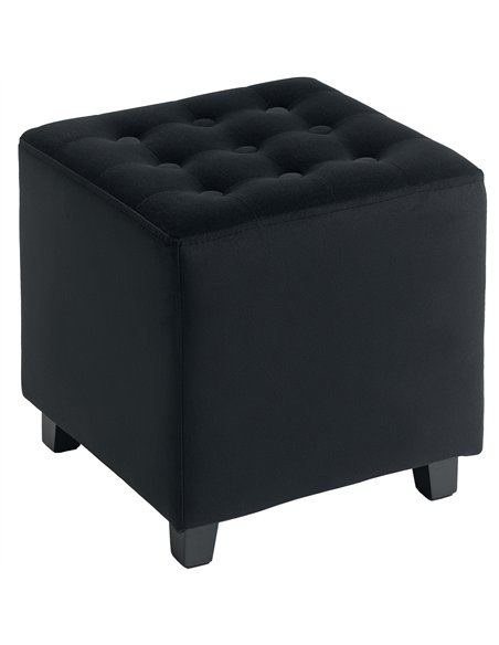 HOMCOM Luxurious Velvet Ottoman 838-516V70CG - Charcoal Grey - pic 133067 | FastDaddyshop