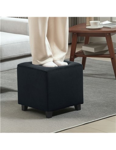 HOMCOM Luxurious Velvet Ottoman...