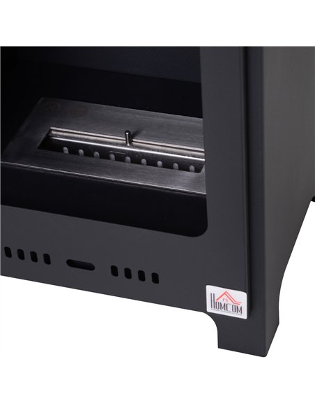 HOMCOM Ethanol Fireplace, 0.9L, 3hr Burn, Black, Ref: 820-156 - pic 133111 | FastDaddyshop
