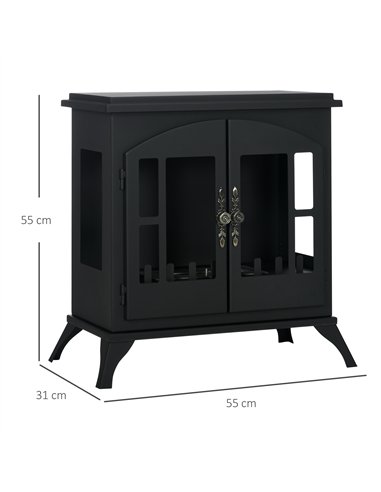 HOMCOM Vintage Ethanol Fireplace...
