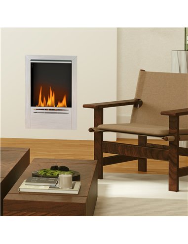 HOMCOM Bioethanol Fireplace Insert,...
