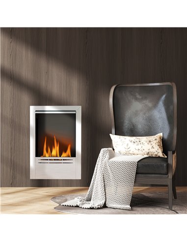 HOMCOM Bioethanol Fireplace Insert,...