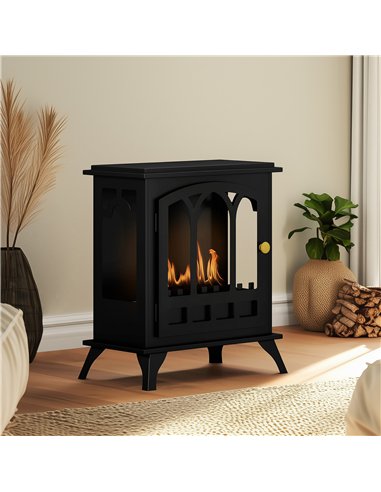 HOMCOM Freestanding Bioethanol...