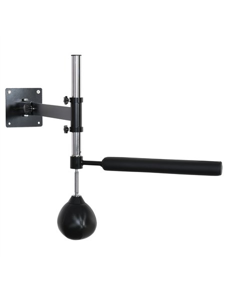 HOMCOM Adjustable Wall Mount Speed Bag, Black, A91-197 - pic 133175 | FastDaddyshop