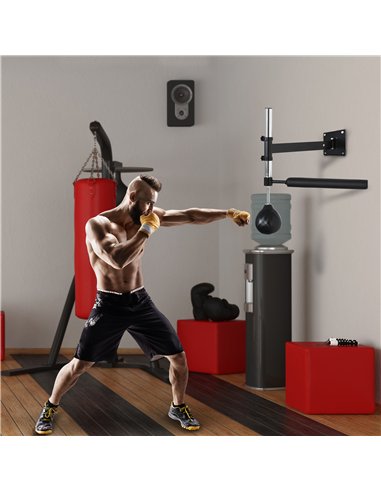 HOMCOM Adjustable Wall Mount Speed...
