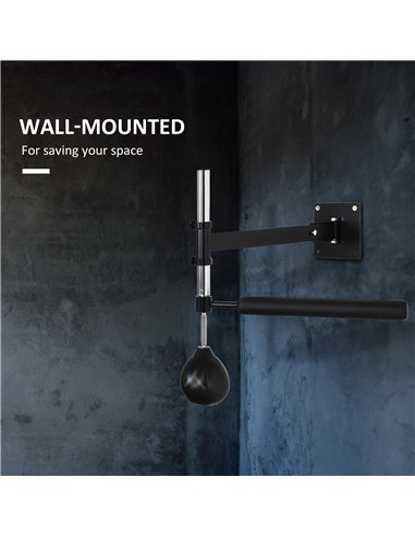 HOMCOM Adjustable Wall Mount Speed...