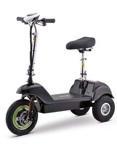 Zipper Folding 3 Wheel electric mobility scooter with seat 350W - photo01