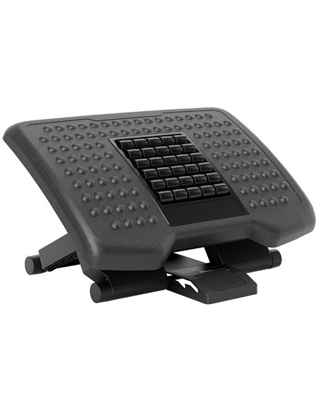 HOMCOM Adjustable Massage Footrest with Rollers - Black 922-010V00BK - pic 133211 | FastDaddyshop