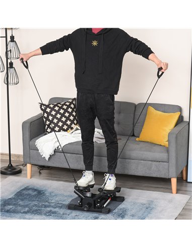 HOMCOM Mini Stepper with Resistance...