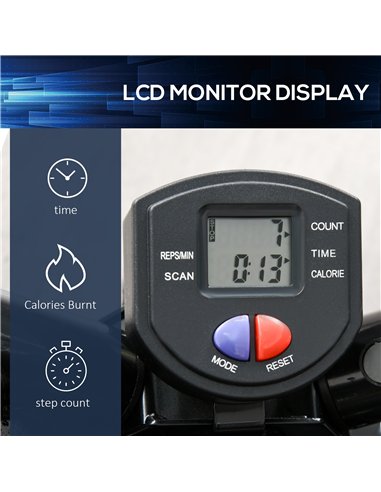 HOMCOM Mini Stepper with Resistance...
