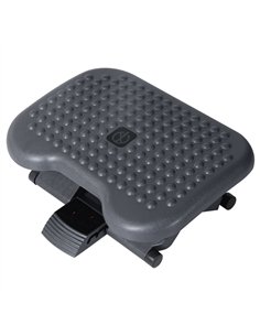 HOMCOM Ergonomic Footrest with Adjustable Height & Angle...