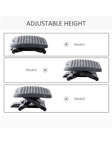 HOMCOM Ergonomic Footrest with...