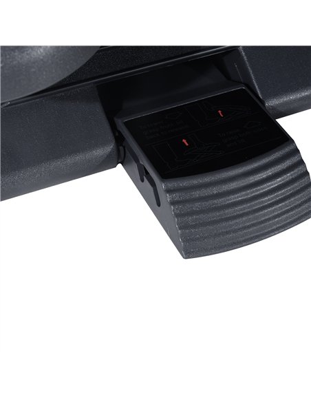 HOMCOM Ergonomic Footrest with Adjustable Height & Angle 922-002 Charcoal Grey - pic 133264 | FastDaddyshop