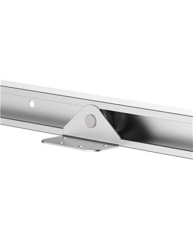 HOMCOM 6FT Sliding Barn Door Track...