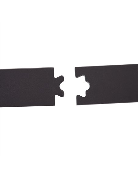 HOMCOM 6ft Sliding Barn Door Track Kit Deep Coffee B81-003 - pic 133282 | FastDaddyshop