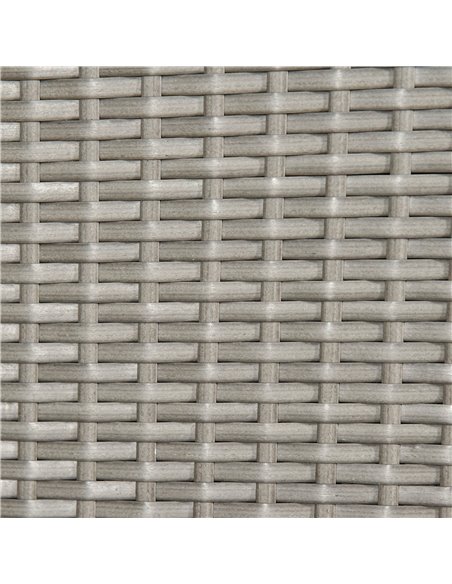 Outsunny 5 Pieces PE Rattan Sets with Cushion, Armchairs, Footrest, Glass Top Table, Grey - pic 13330 | FastDaddyshop