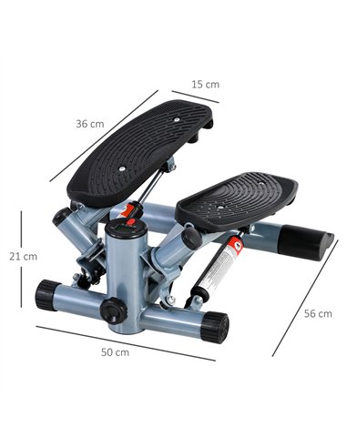 HOMCOM Mini Stepper with Resistance...