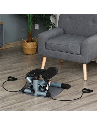HOMCOM Mini Stepper with Resistance...