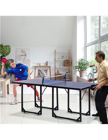 HOMCOM 6ft Folding Mini Table Tennis...