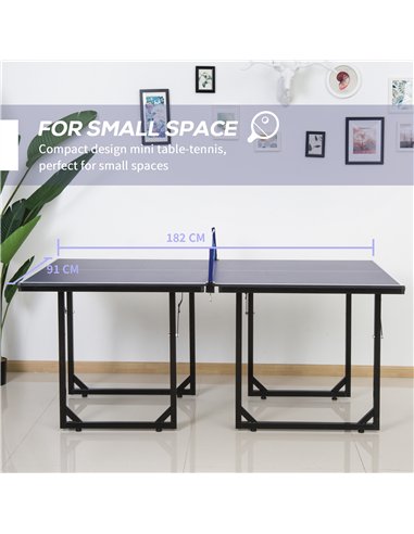 HOMCOM 6ft Folding Mini Table Tennis...