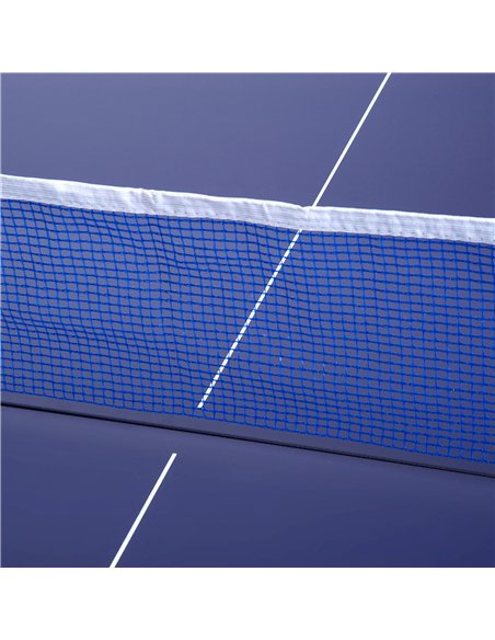 HOMCOM 6ft Folding Mini Table Tennis Table with Net, Blue A90-130 - pic 133327 | FastDaddyshop