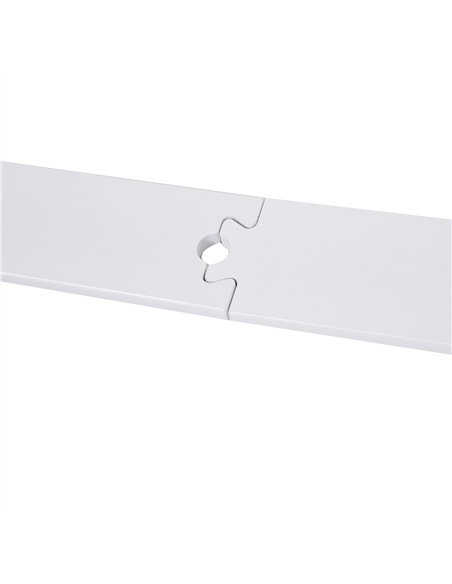 HOMCOM 6FT Rustic Sliding Barn Door Hardware Kit - White B81-002WT - pic 133388 | FastDaddyshop