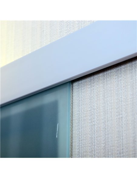 HOMCOM 90cm Frosted Glass Sliding Door Kit E7-0001 - pic 133431 | FastDaddyshop