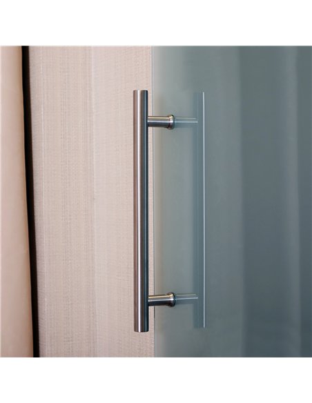 HOMCOM 90cm Frosted Glass Sliding Door Kit E7-0001 - pic 133434 | FastDaddyshop